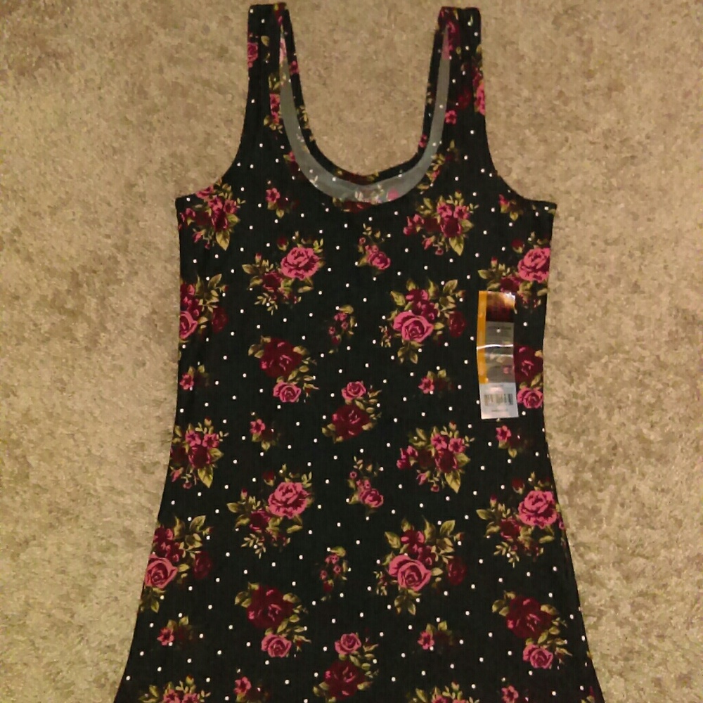 Floral tank top